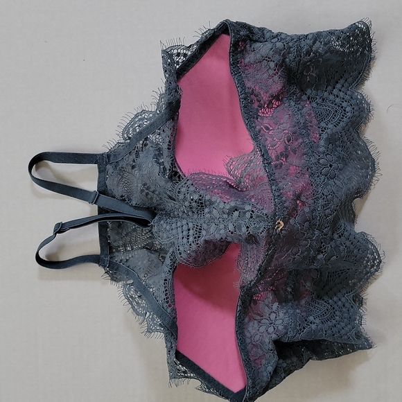 PINK Victoria's Secret Push-up T-back Bra Women's Medium - Picture 2 of 7